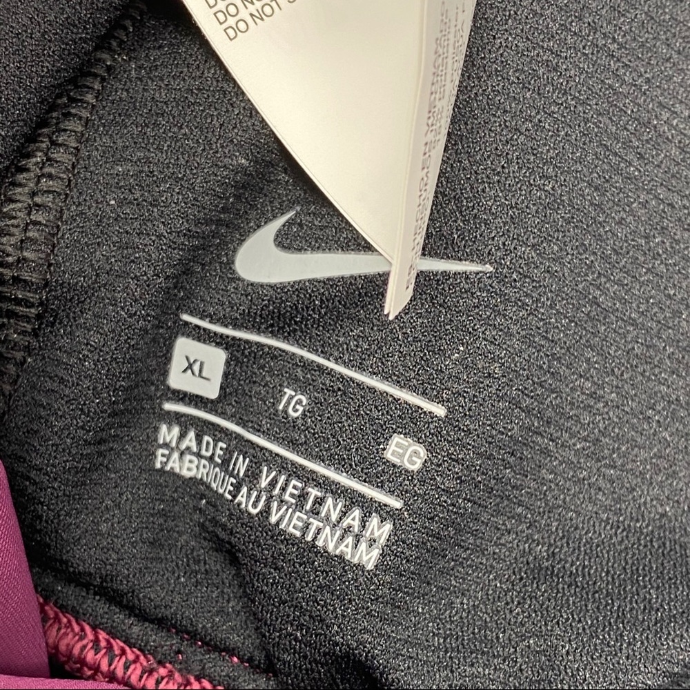 ‼️SOLD‼️ NIKE Racerback Purple XL NWT One Piece Swimsuit - Picture 11 of 12